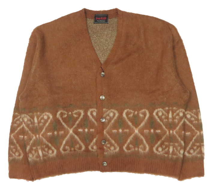 GANGSTERVILLE（ギャングスタービル） アクリルモヘア カーディガン