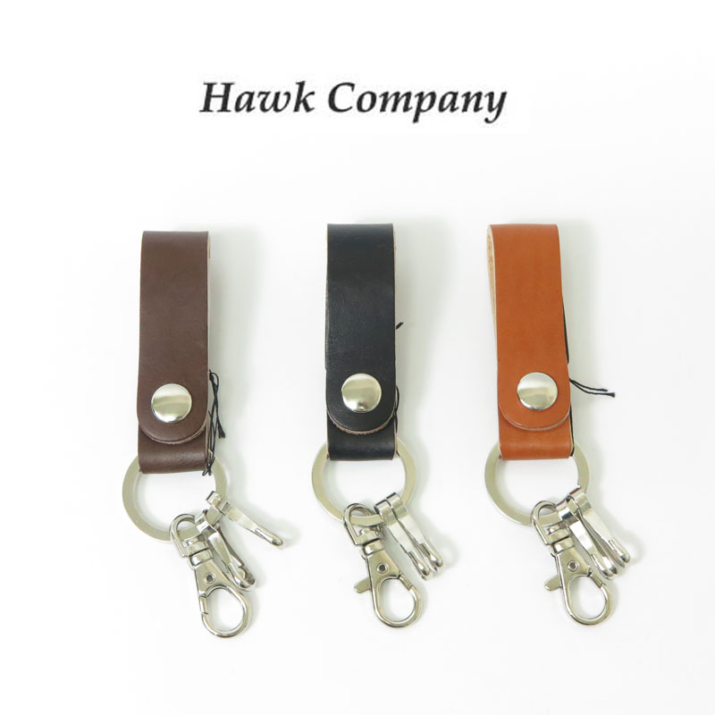 グレープカンパニー  キーホルダー Hawk Company（ホークカンパニー） レザー キーホルダー KEY HOLDER