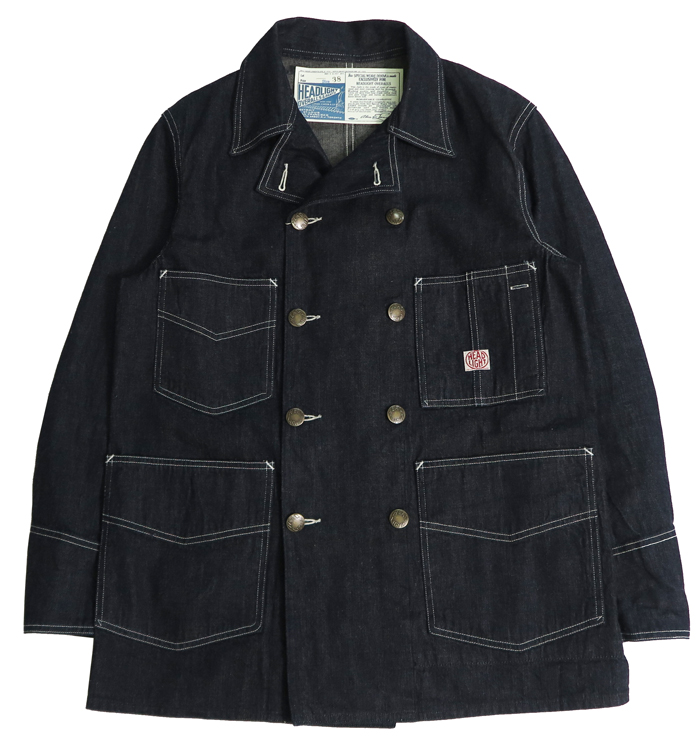 実名復刻 ヘッドライト カバーオール ワークジャケット Gジャン ビンテージ 廃番】実名復刻ヘッドライトカバーオールワークジャケットGジャン古着