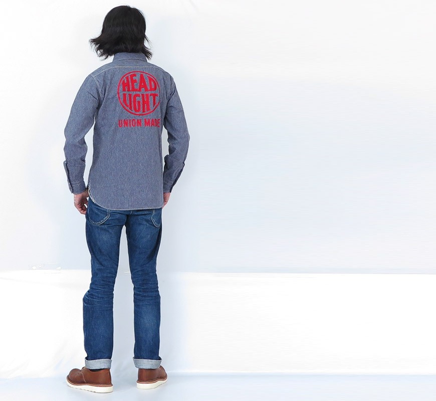 HEADLIGHT ヘッドライト 実名復刻 長袖 コットンコバート ワーク