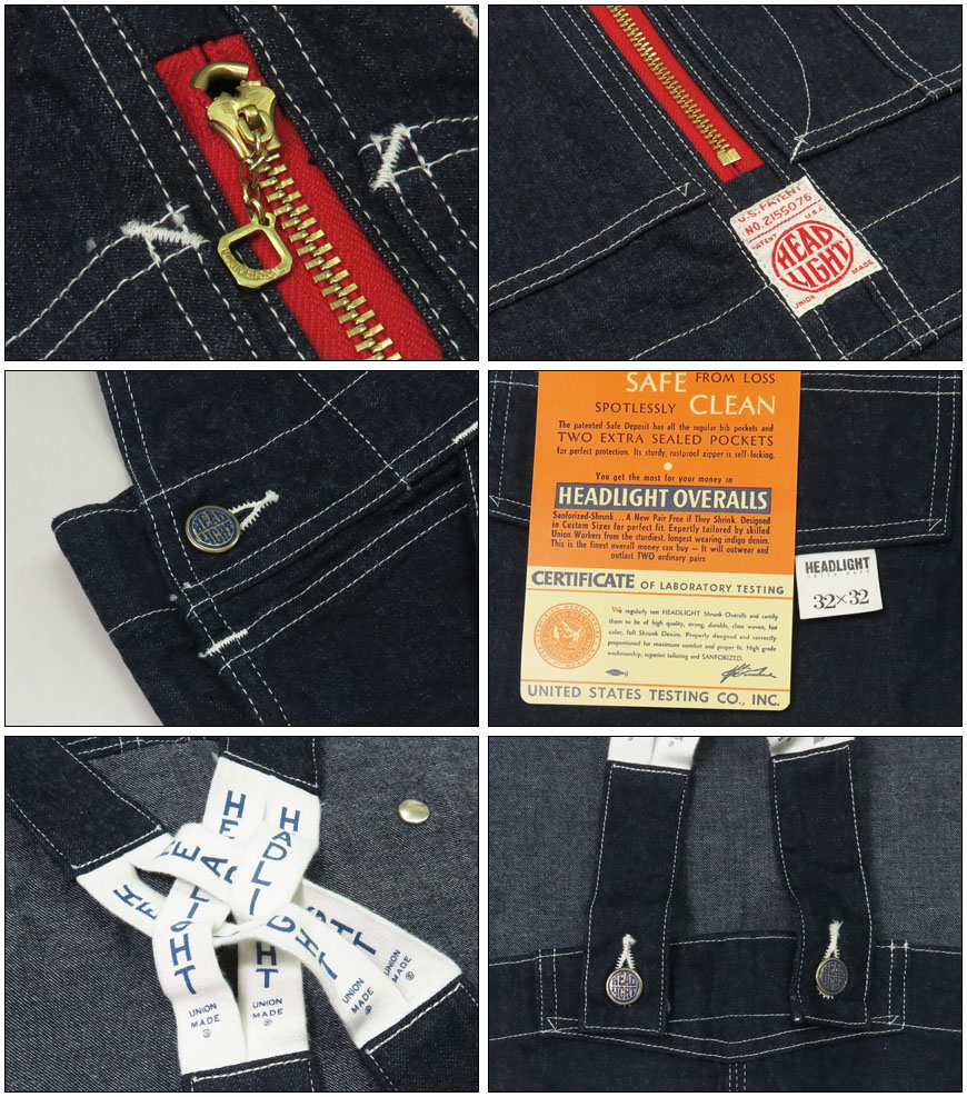 SUGAR CANE HEADLIGHT ヘッドライト 実名復刻 11oz. デニム LOW