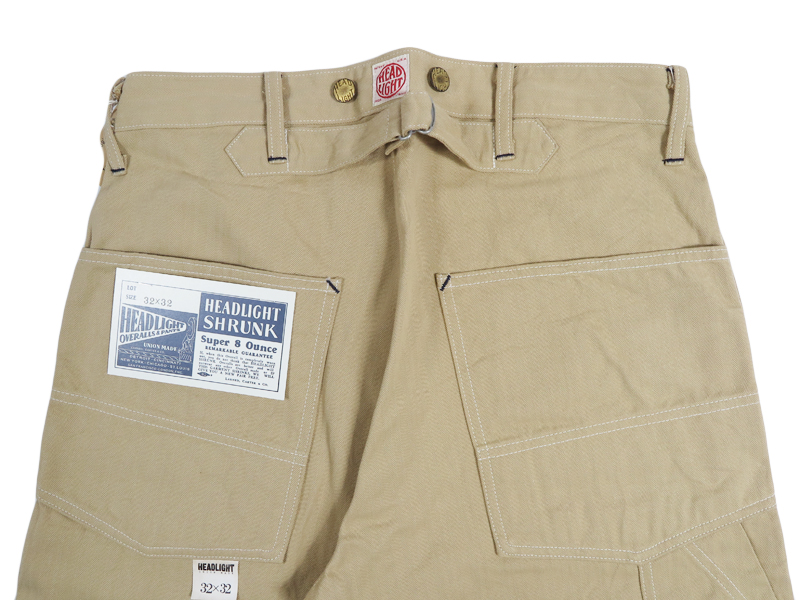 SUGAR CANE HEADLIGHT ヘッドライト 10oz ランダム ヘリンボーンツイル