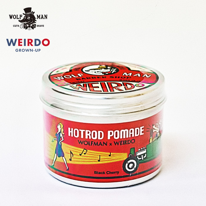 WOLFMAN×WEIRDO ウルフマン ウィアード ホットロードポマード HOTROD POMADE 整髪料 スタイリング剤 GLAD HAND グラッドハンド【2024年春夏新作】｜earthmarket1｜02