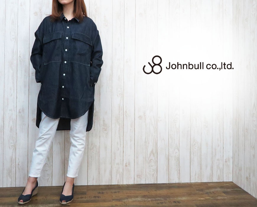 Johnbull（ジョンブル） レディース デニム シャツ ワンピース