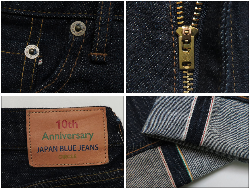 JAPAN BLUE JEANS ジャパンブルー ジーンズ 10周年限定 CIRCLE 