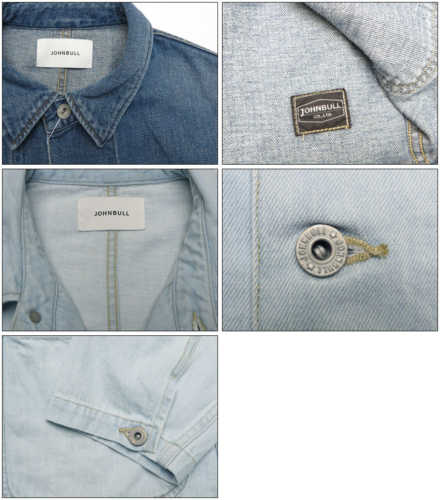 Johnbull（ジョンブル） コットンリネンデニム サック ジャケット