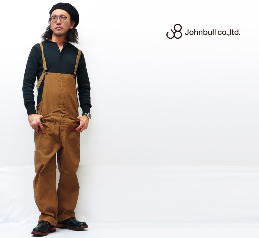 JOHNBULL:オーバーオール（キャメルブラウン） 楽天市場】ジョンブル JOHNBULL リネン サロペット 麻