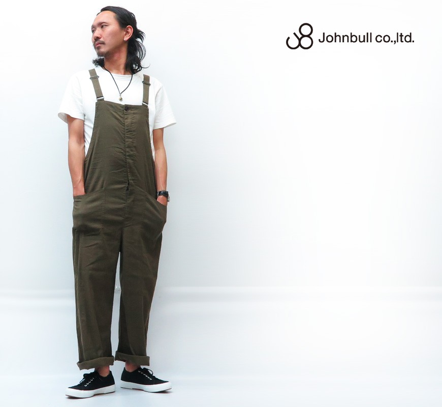 Johnbull（ジョンブル） リネン サロペット 麻 オーバーオール 21408