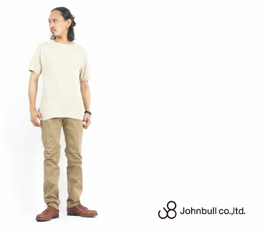 Johnbull ジョンブル JOHNBULL ワンサイド ジップ パンツ 21582