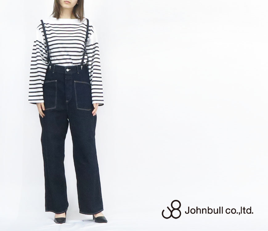 Johnbull（ジョンブル） JOHNBULL 11oz デニム サスペンダー アーミー