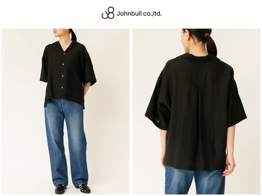 JOHNBULL ジョンブル レディース キルティング スモッグ シャツ ブラウス AS061 Johnbull JOHNBULL ジョンブル レディース キルティング