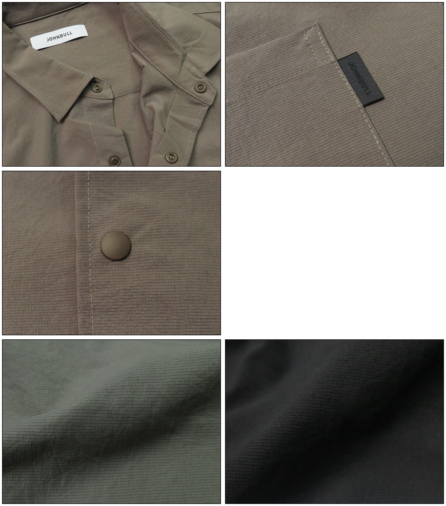 Johnbull ジョンブル JOHNBULL COOLDOTS 半袖 シャツ JM232S07
