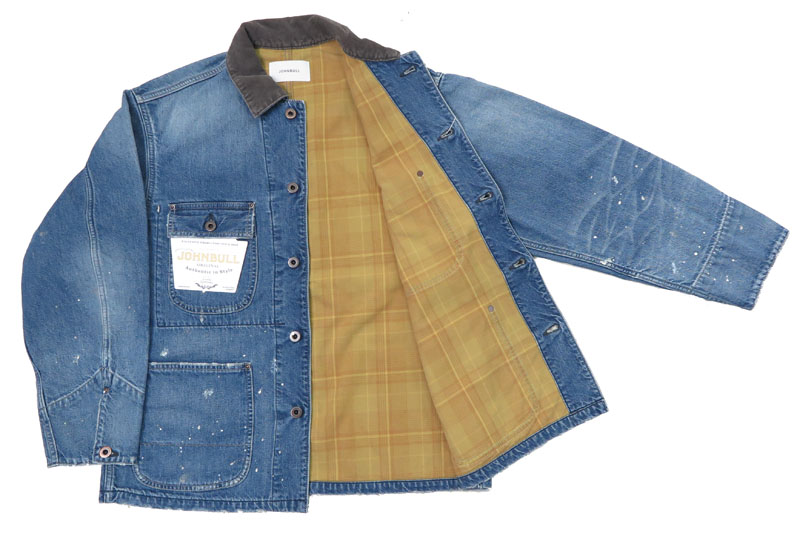Johnbull（ジョンブル） ブランケットデニムカバーオール JM234L03