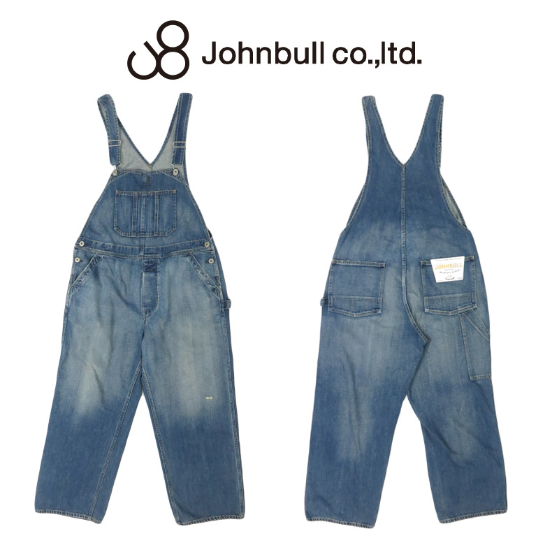 Johnbull ジョンブル JOHNBULL 12.5オンスデニム オーバーオール
