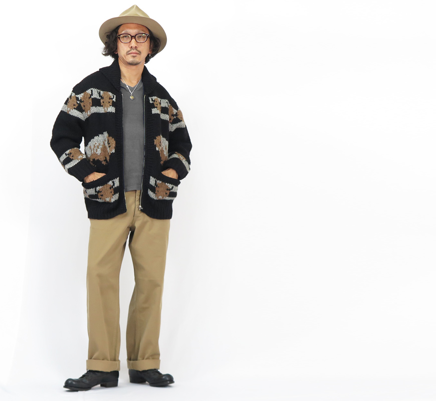 JELADO（ジェラード） ハンドメイド ウールニット カウチンセーター