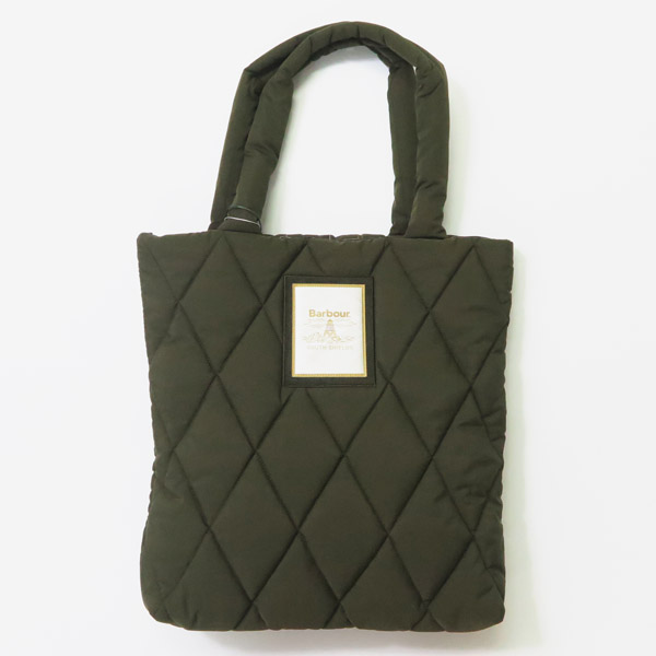 Barbour（バブアー） Mariah キルティング トートバッグ LBA0434