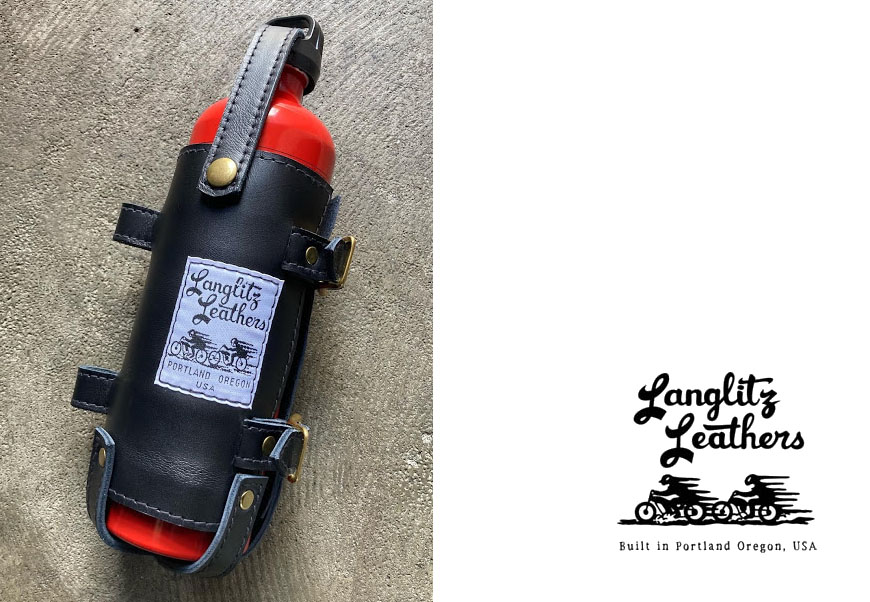 ラングリッツレザーズ Langlitz Leathers レザー ボトルホルダー