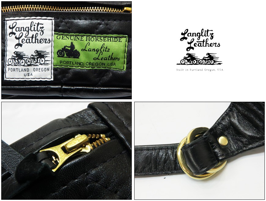 ラングリッツレザーズ Langlitz Leathers ホースハイド パッデッド