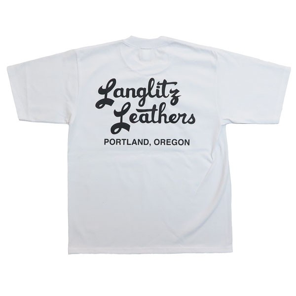 Langlits L eathers Tシャツ新品送料込みL Langlitz Leathers（ラングリッツレザー） ラングリッツレザーズ 半袖