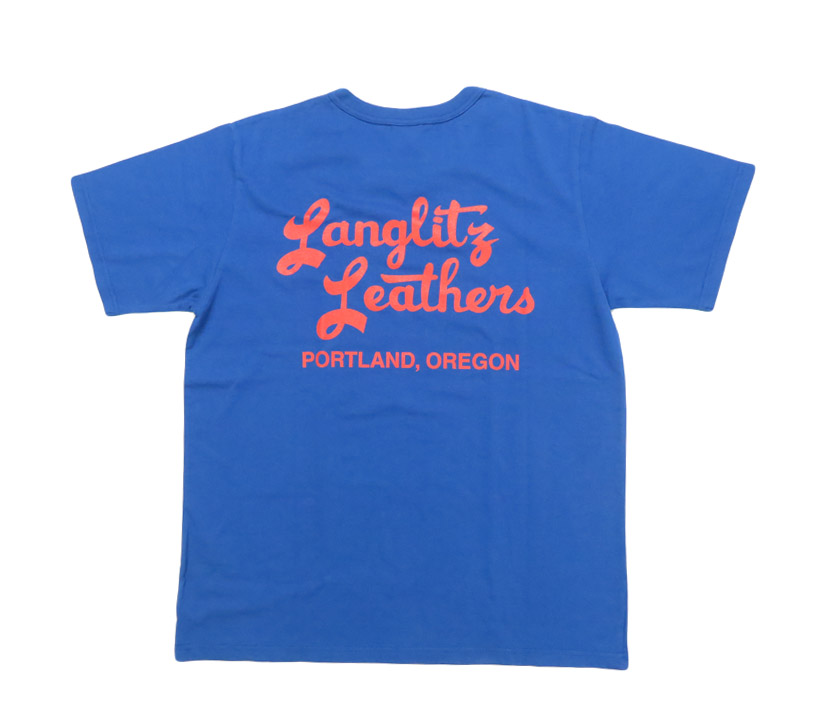 langlits leather　ラングリッツレザー　Tシャツ Langlitz Leathers（ラングリッツレザー） ラングリッツレザーズ 半袖