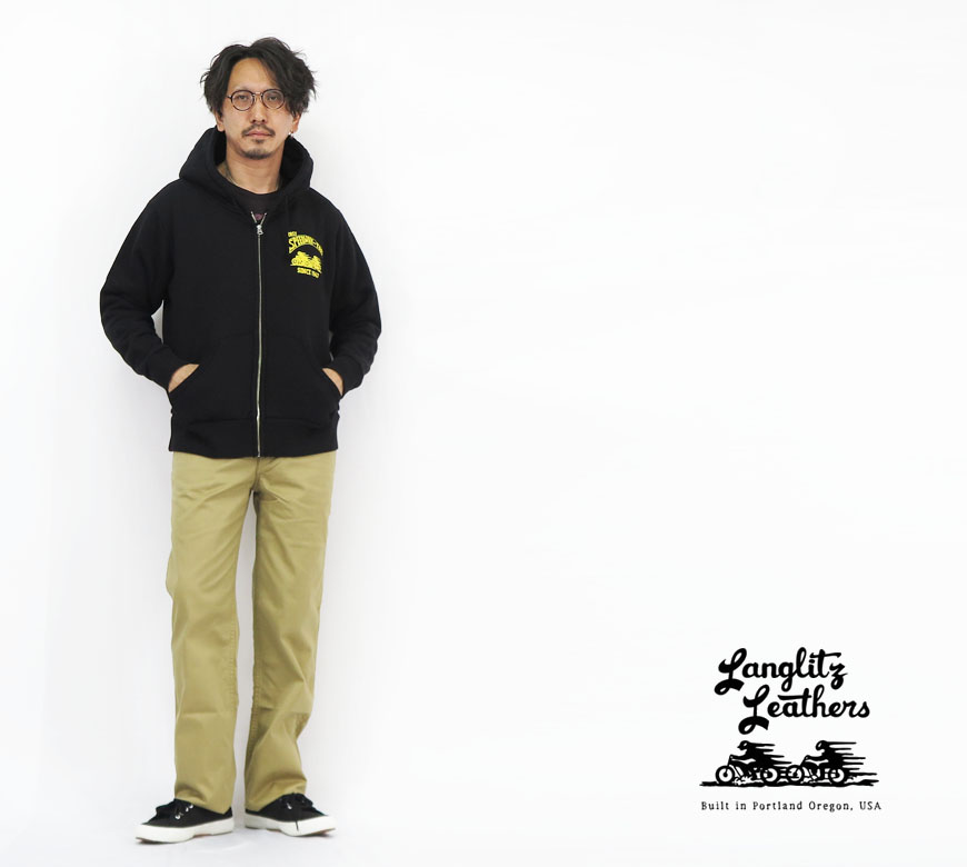 ラングリッツレザー Langlitz Leathers スウェット トレーナー