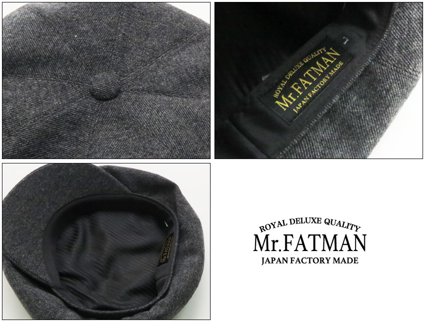 Mr.FATMAN ミスターファットマン ジョニー キャスケット ウール 5223015 : mfm5223015 : EARTH MARKET -  通販 - Yahoo!ショッピング