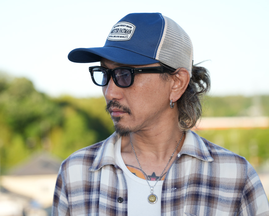 Mr.FATMAN ミスターファットマン Wappen trucker mesh cap 5262003