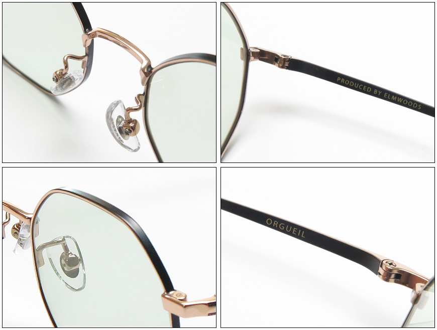 ORGUEIL オルゲイユ メタルフレーム グラス メガネ サングラス 眼鏡 OR-7315 ORGUEIL（オルゲイユ） メタルフレーム グラス メガネ サングラス 眼鏡