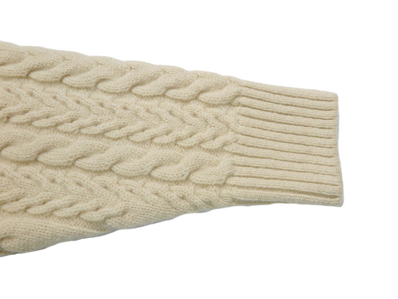 ORGUEIL アランニット ORGUEIL（オルゲイユ） アランニット セーター ウール100% Aran