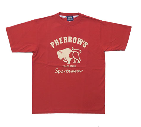 フェローズ Pherrow's 半袖Tシャツ プリント Buffalo バッファロー PT2｜earthmarket1｜05