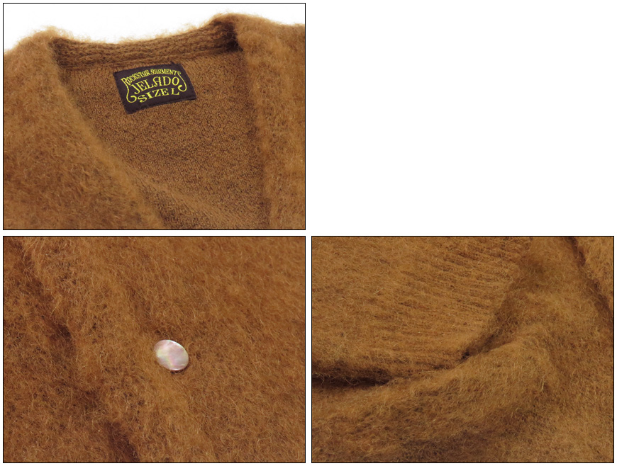 JELADO（ジェラード） モヘア カーディガン Cobain モヘヤ : EARTH