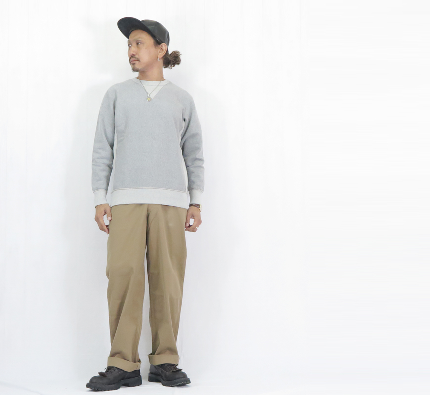 デラックスウェア DELUXEWARE クルーネック スウェット シンプル 1940s