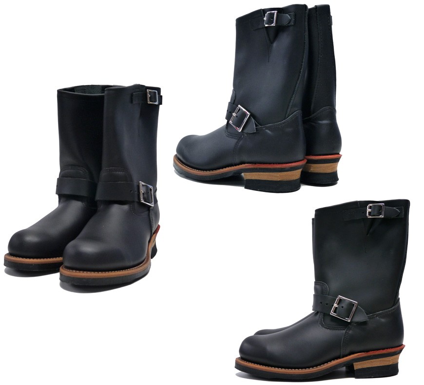 RED WING SHOES（レッドウィング） REDWING エンジニアブーツ ブラック