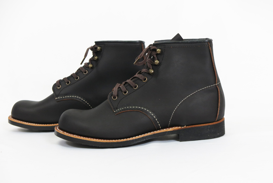 RED WING ブラック ワークブーツ 靴