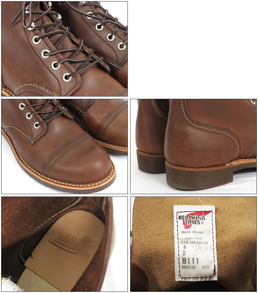 RED WING SHOES（レッドウィング） REDWING アイアンレンジ ワーク