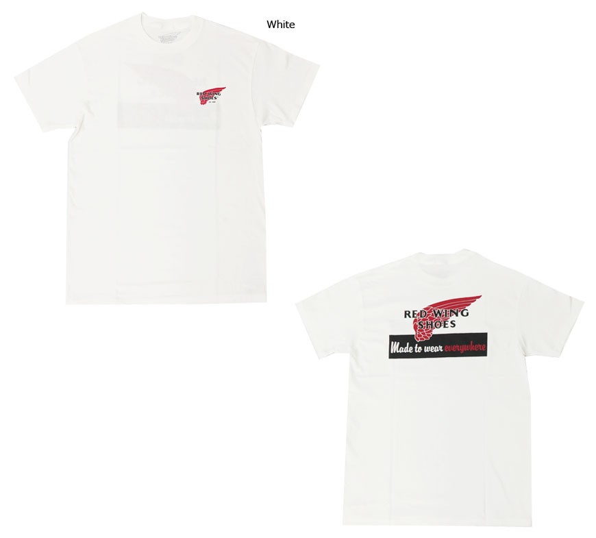 RED WING 両面ラバープリント　　　　T.シャツ レッドウィング⭐︎Tシャツ 両面プリント RED WING サイズS