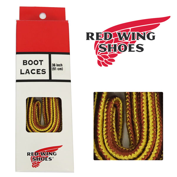 REDWING レッドウィング 純正 タスラン ブーツレース タン×ゴールド 36インチ (90cm) 靴紐 Style No.97117【2025年春夏新作】 | RED WING SHOES | 01
