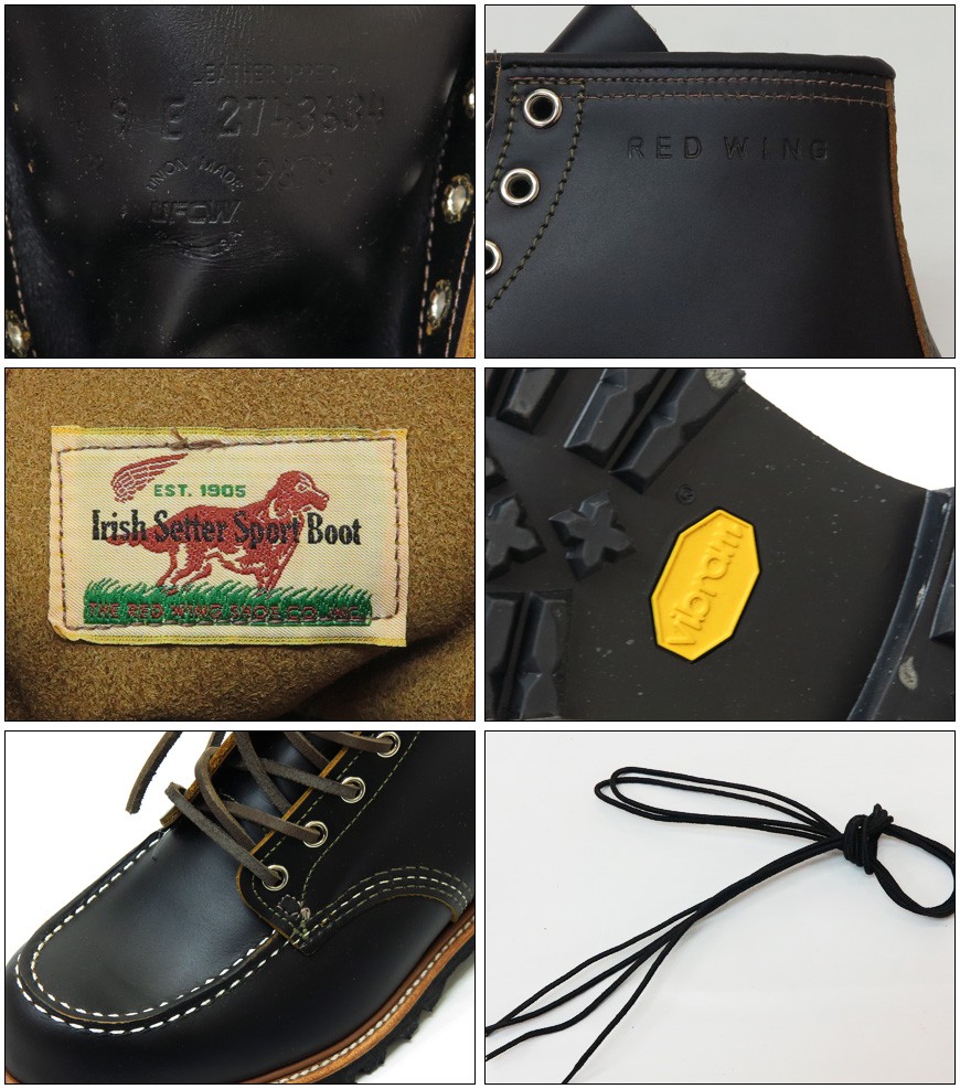 RED WING SHOES（レッドウィング） REDWING 6インチ モックトゥ レザー