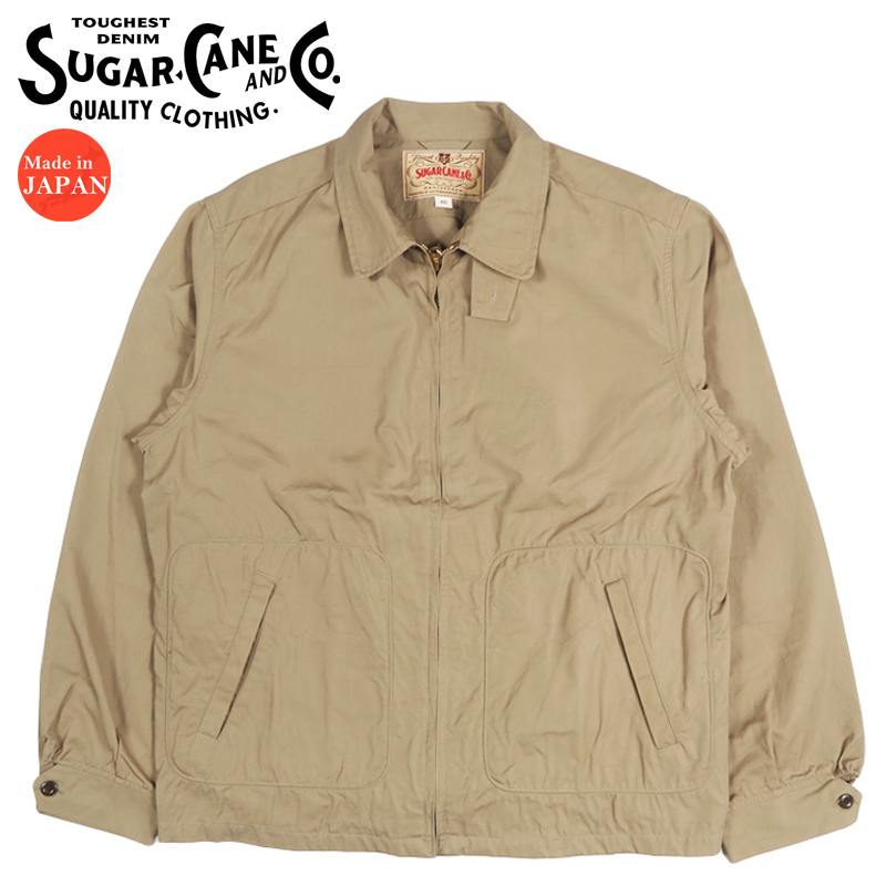 SUGAR CANE シュガーケーン 長袖 コットン スポーツ ジャケット ドッグ