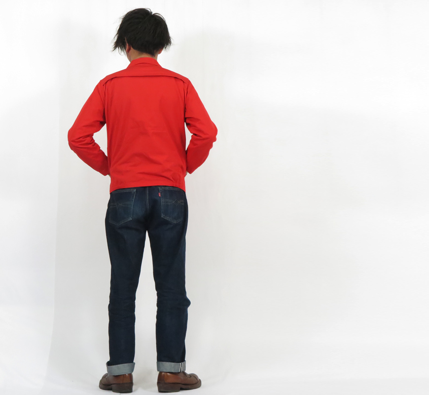 SUGAR CANE シュガーケーン 長袖 コットン スポーツ ジャケット ドッグ