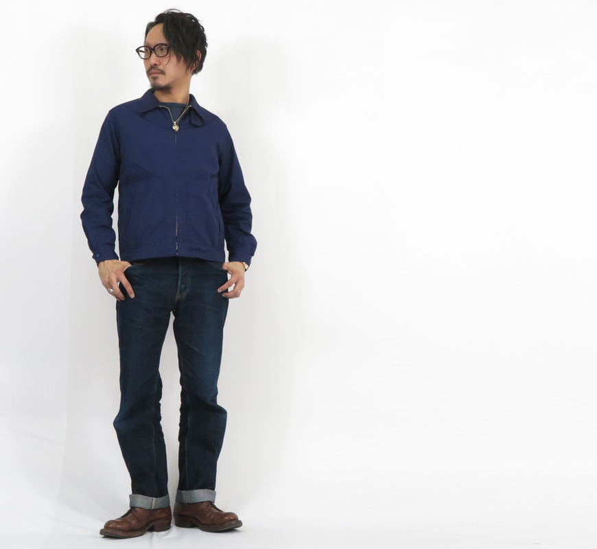 SUGAR CANE シュガーケーン 長袖 コットン スポーツ ジャケット ドッグ