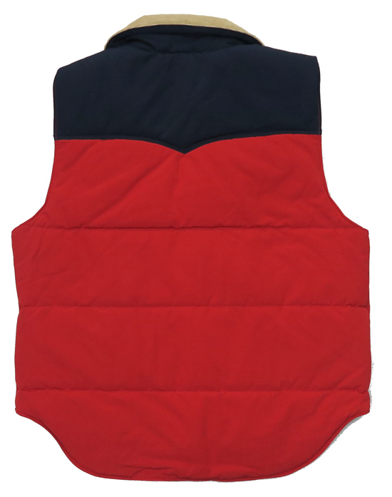 シュガーケーン SUGAR CANE TCクロス ポリコットン パッディング ベスト 中綿ベスト SC15400 SUGAR CANE シュガーケーン TCクロス ポリコットン パッディング