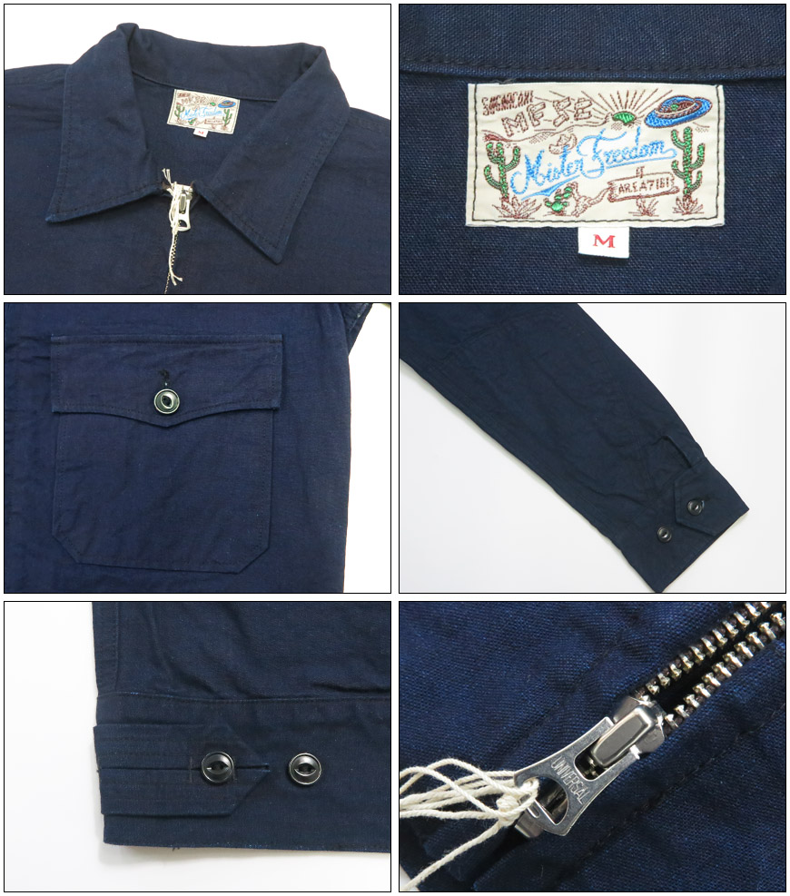 SUGAR CANE シュガーケーン ミスターフリーダム MFSC 9oz インディゴ