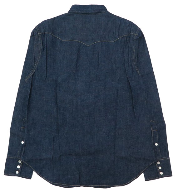 SUGAR CANE シュガーケーン 長袖 ブルーデニム ウエスタン シャツ