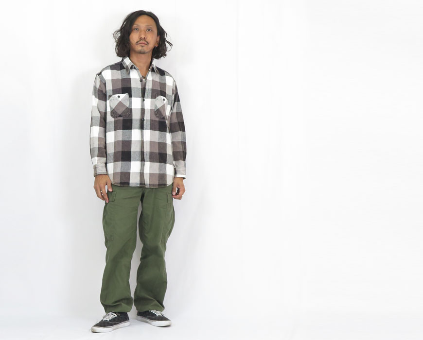 SUGAR CANE シュガーケーン SUGARCANE 長袖 ヘビーフランネル