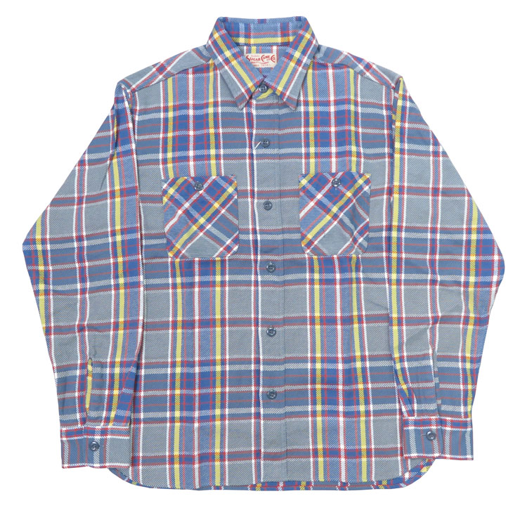 シュガーケーン SUGAR CANE 長袖 ワークシャツ ツイルチェック TWILL CHECK WORK SHIRT SC29363 SUGAR CANE シュガーケーン 長袖 ワークシャツ ツイルチェック TWILL