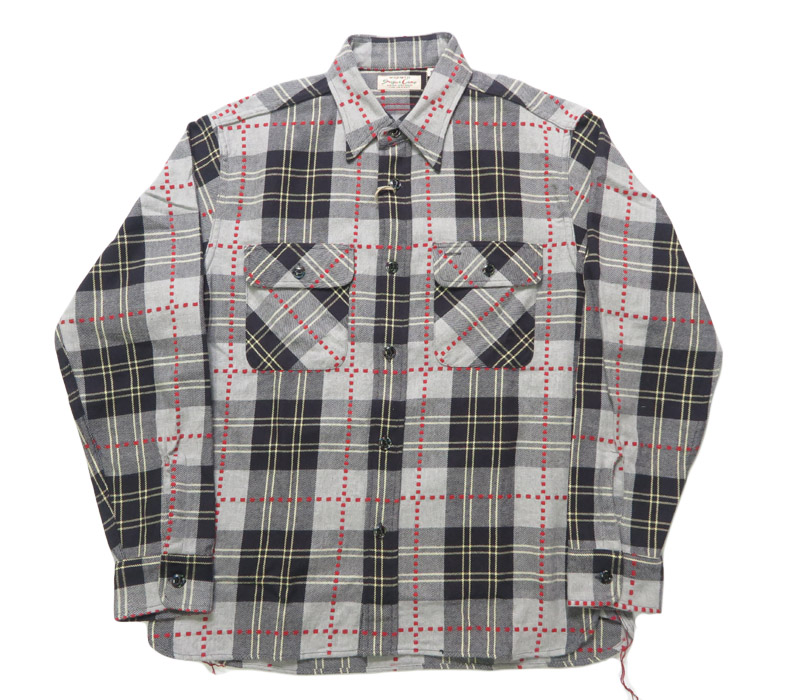 SUGAR CANE シュガーケーン 長袖 ワークシャツ ドビーチェック FICTION