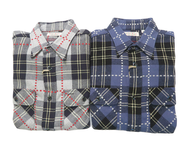 SUGAR CANE シュガーケーン 長袖 ワークシャツ ドビーチェック FICTION