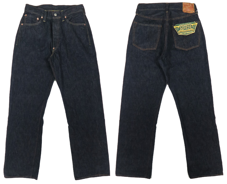 SUGAR CANE シュガーケーン 13ozデニム ワイド ストレート ジーンズ