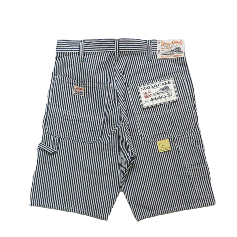 美品 SUGAR CANE シュガーケーン ウォバッシュストライプハーフパンツ SUGAR CANE シュガーケイン ウォバッシュストライプ ショート